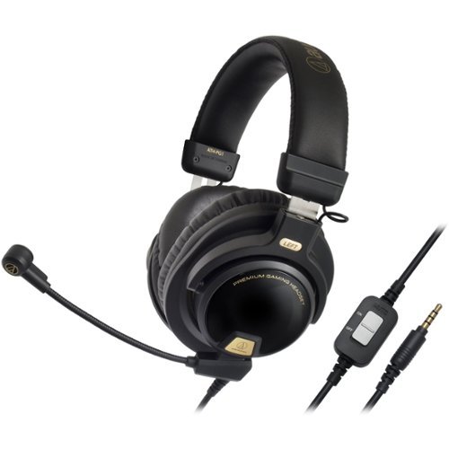 Audio-Technica - ATH Premium Wired Stereo Gaming Headset - Black