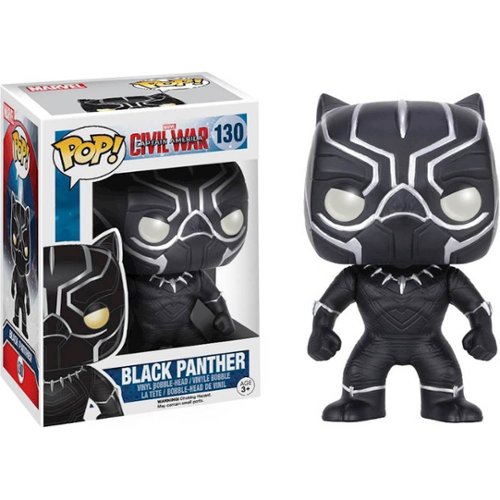  Funko - Pop! Marvel Captain America 3: Civil War: Black Panther - Multi