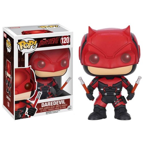  Funko - Pop! Marvel Daredevil TV: Daredevil Red Suit - Multi