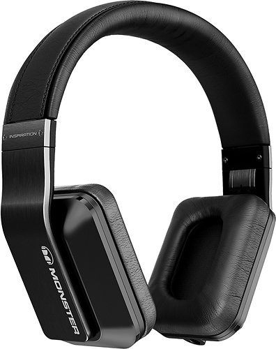 Monster - Inspiration Over-the-Ear Headphones - Black-Angle_Standard 