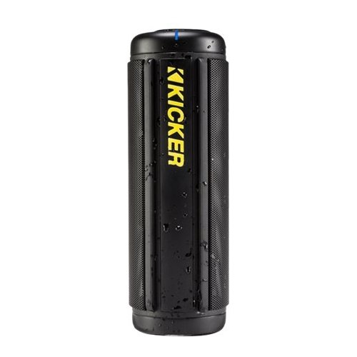 KICKER - KPw2 Portable Wireless Speaker - Black-Front_Standard 