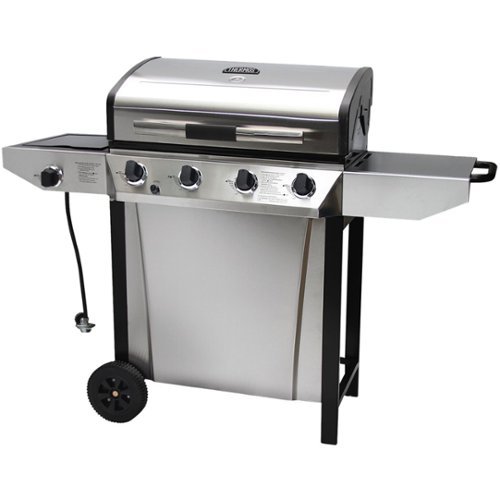 THERMOS - Gas Grill - Silver/black-Angle_Standard 
