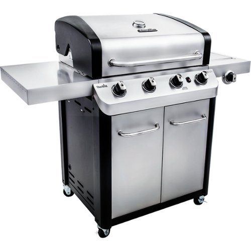 Char-Broil - Signature Gas Grill - Silver/black-Left_Standard 
