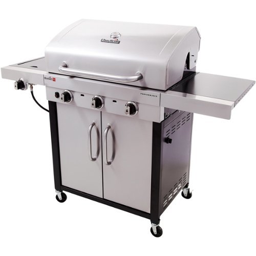 Char-Broil - Performance Gas Grill - Silver/black-Angle_Standard 