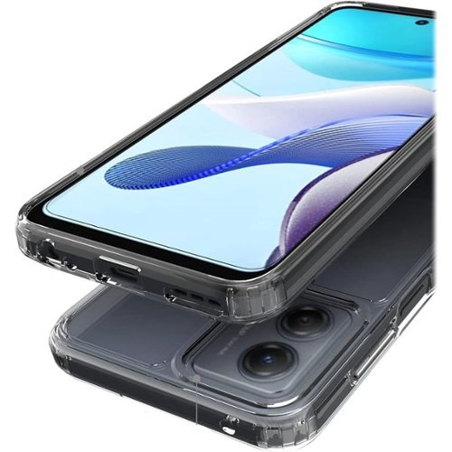 SaharaCase Hybrid-Flex Hard Shell Series Case for Motorola G 5G (2023) - Clear GLOBAL SHIPPING