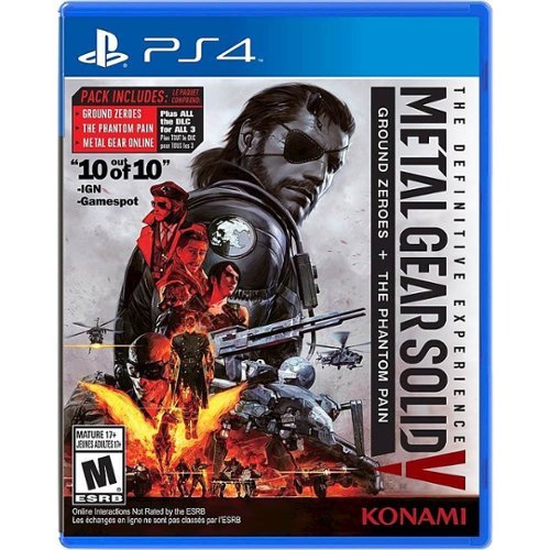  Pre-Owned Metal Gear Solid V: The Definitive Experience - PlayStation 4