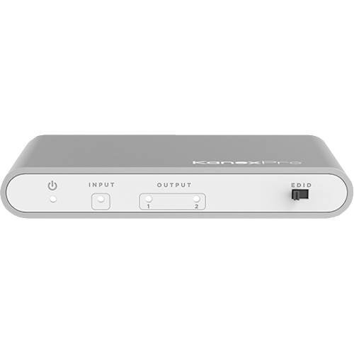  KanexPro - 4K UHD 1x2 HDMI Splitter - Silver