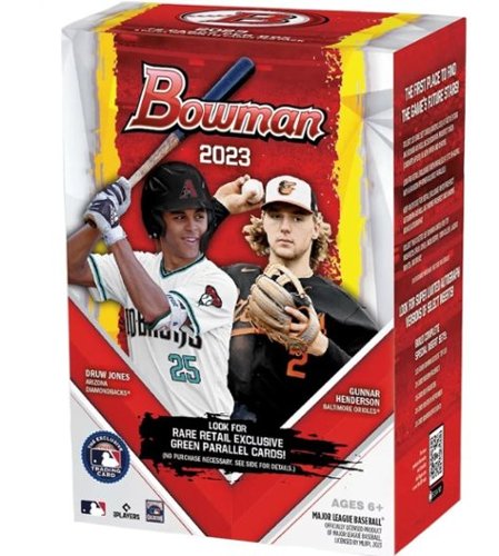 MLB Topps 2023 Bowman Baseball Value Box | 6 Packs Per Box - Red-Front_Standard 