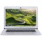 Acer - 14 14" Refurbished Chromebook - Intel Celeron - 4GB Memory - 32GB eMMC Flash Memory - Sparkly silver-Front_Standard