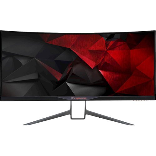  Acer - Refurbished Predator X34 34&quot; IPS LED Curved HD 21:9 Ultrawide GSync Monitor - Black