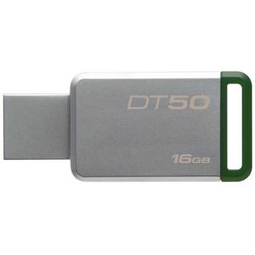  Kingston - DataTraveler 16GB USB 3.1 Flash Drive - Green