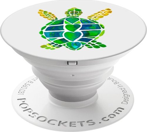  PopSockets - Finger Grip/Kickstand for Mobile Phones - Turtle Love