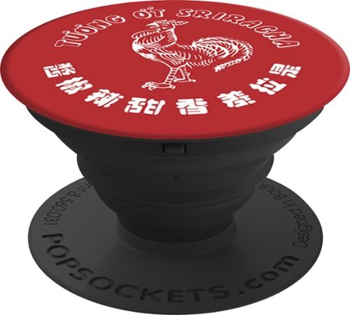  PopSockets - Finger Grip/Kickstand for Mobile Phones - Sriracha Red