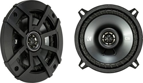  KICKER - CS Series 5-1/4&quot; 2-Way Car Speakers with Polypropylene Cones (Pair) - Black
