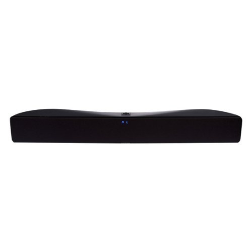 MartinLogan - Refurbished Motion 5.0-Channel Soundbar with 100-Watt Digital Amplifier - High gloss piano black