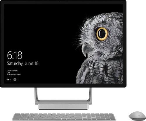  Microsoft - Surface Studio - 28&quot; Touch-Screen All-In-One - Intel Core i7 - 32GB Memory - 2TB Rapid Hybrid Drive (First Generation) - Silver