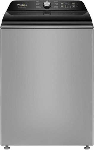 Whirlpool - 5.3 cu. ft. Smart Top Load Washer with the Delicates Basket - Radiant Silver
