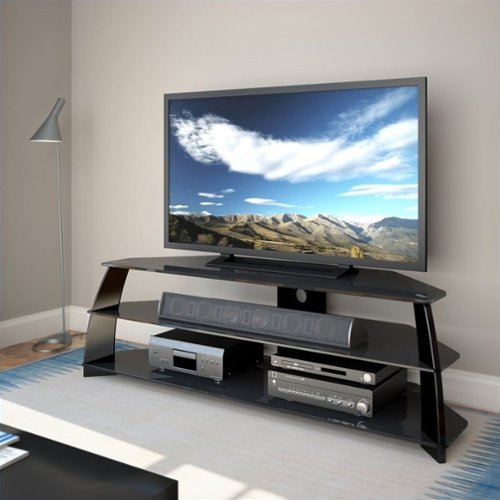  CorLiving - TV Stand for Most 47&quot; to 65&quot; Flat-Panel TVs - Black