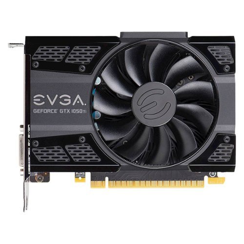 EVGA - NVIDIA GeForce GTX 1050 Ti 4GB GDDR5 PCI Express 3.0 Graphics Card-Front_Standard 