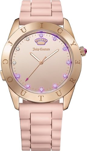 Juicy Couture - Couture Connect Smartwatch 40mm - Rose Gold-Front_Standard 