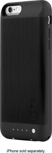  Incipio - offGRID SHINE External Battery Case for Apple® iPhone® 6 - Black