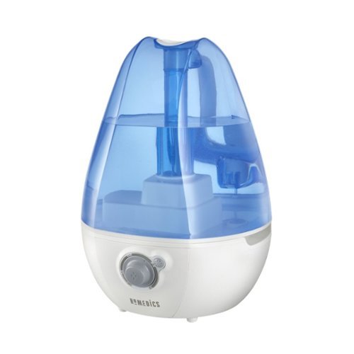 HoMedics - 1 Gal. Ultrasonic Cool Mist Humidifier - Blue/White-Angle_Standard 