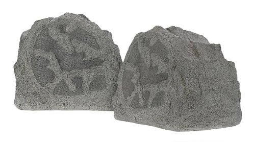 

Sonance - RK63 GRANITE - Rocks 6-1/2" 2-Way Outdoor Speakers (Pair) - Granite