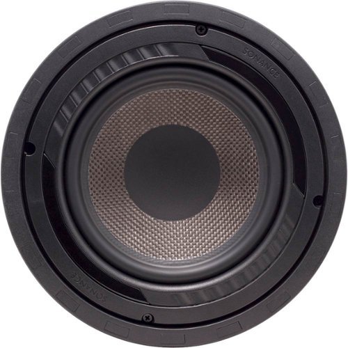 Sonance - Visual Performance 8" In-Ceiling Woofer (Each) - Paintable White