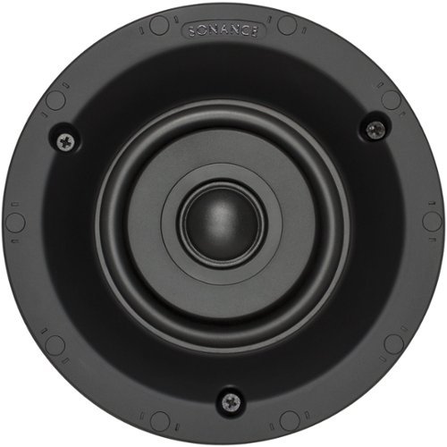 

Sonance - VP42R SINGLE SPEAKER - Visual Performance 4-1/2" 2-Way In-Ceiling Speaker (Each) - Paintable White
