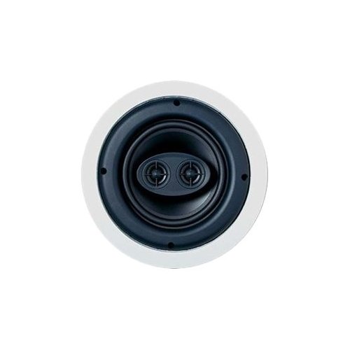 Sonance - C Series 6-1/2" 80-Watt Passive 2-Way In-Ceiling Speaker (Each) - White/Black