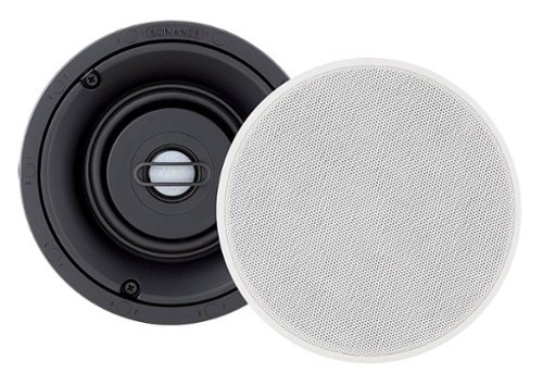 Sonance - VP48R SINGLE SPEAKER - Visual Performance 4-1/2" 2-Way In-Ceiling Speaker (Each) - Paintable White