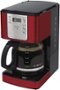 Mr. Coffee - 12-Cup Coffeemaker - Metallic Red-Angle_Standard