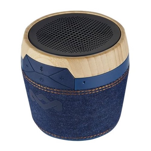 The House of Marley - Chant Mini Portable Wireless Speaker - Denim-Front_Standard 