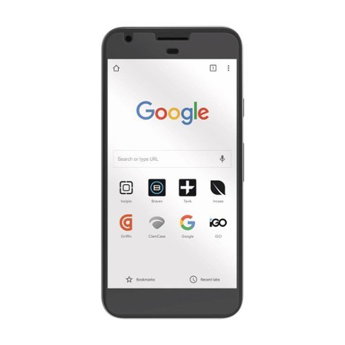 Incipio - PLEX PLUS FLEX Screen Protector for Google Pixel Cell Phone - Clear-Left_Standard 