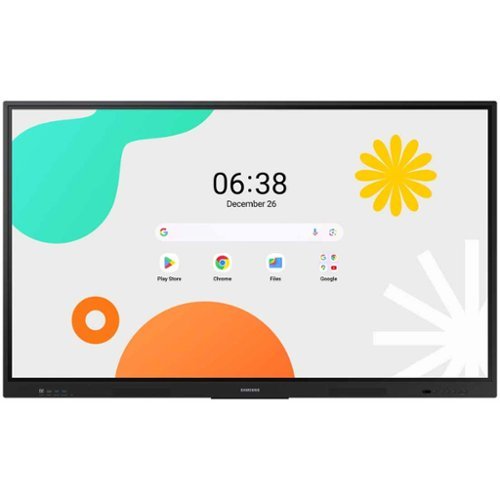 Samsung - 86 inch All-in-One Digital Android Based Interactive Display - Black