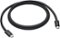 Apple - Thunderbolt 4 Pro Cable (1 m) - Black-Front_Standard