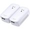 TP-Link - 2-Port Gigabit Powerline Starter Kit - White-Front_Standard