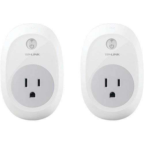  TP-Link - Wi-Fi Smart Plug (2-Pack) - White