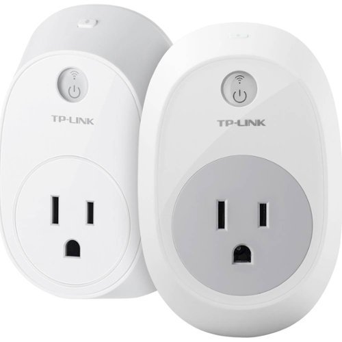  TP-Link - Wi-Fi Smart Plug (2-Pack) - White