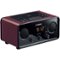 Yamaha - AM/FM Alarm Clock Radio - Dark red-Angle_Standard 