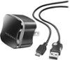 Insignia™ - Micro USB Wall Charger - Black-Front_Standard