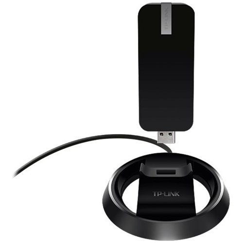  TP-Link - Dual-Band Wireless-AC USB Network Adapter - Black