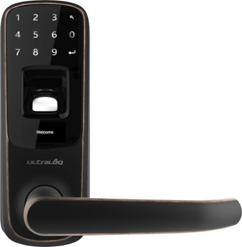  Ultraloq Bluetooth Electronic and Biometric Smart Door Lock - Aged bronze