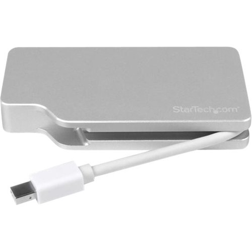 StarTech.com - DisplayPort to HDMI, VGA and DVI-D Video Converter - Silver