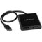StarTech.com - USB Type-C to DisplayPort External Video Adapter - Black-Front_Standard