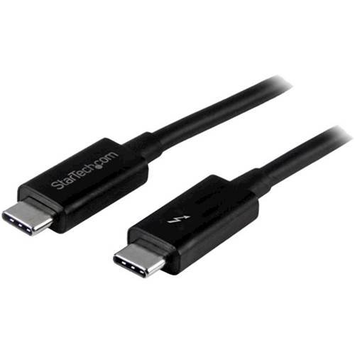 StarTech.com - 6.6' 24 pin USB type C-to-24 pin USB type C cable - Black