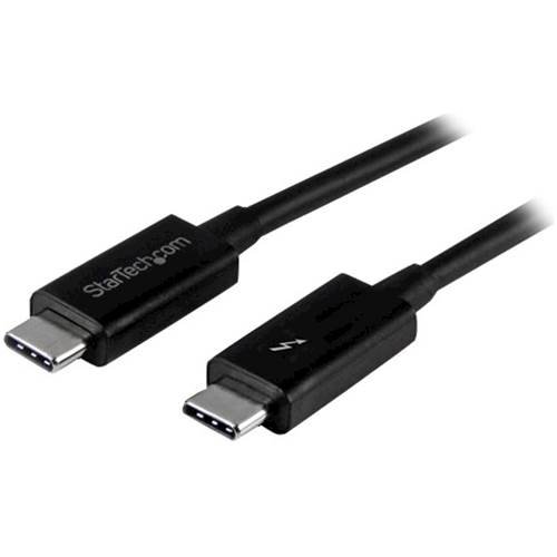 StarTech.com - 3.3' 24 pin USB type C-to-24 pin USB type C cable - Black