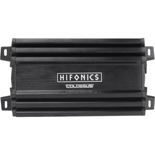 Hifonics - COLOSSUS MINI 1500W Ultra-Compact Mono Block Car Audio Amplifier