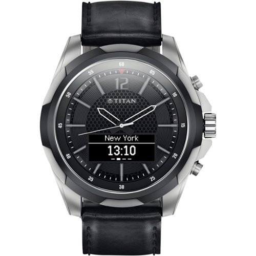 Titan - JUXT Smartwatch Titanium - Titanium-Front_Standard 