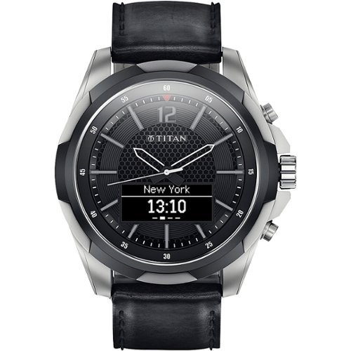 Titan - JUXT Smartwatch Titanium - Titanium-Front_Standard 